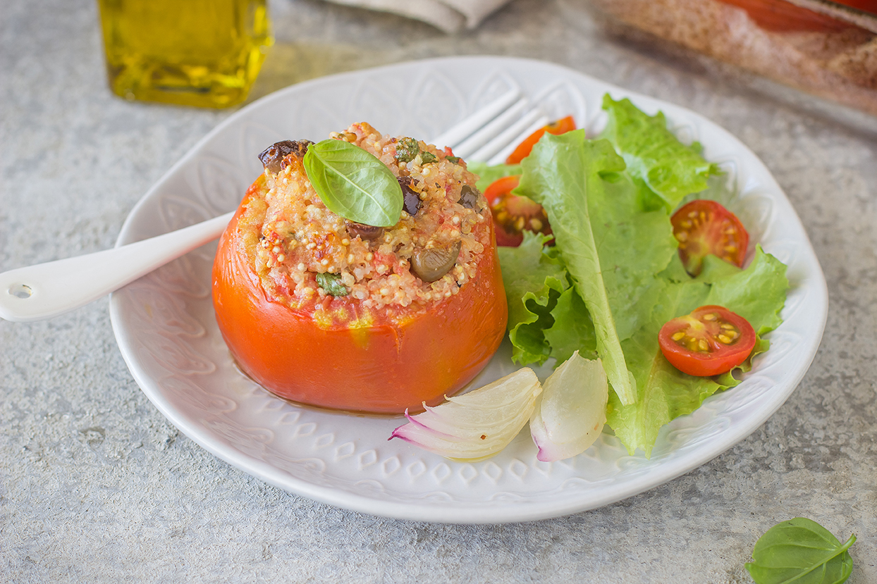 Pomodori ripieni di quinoa