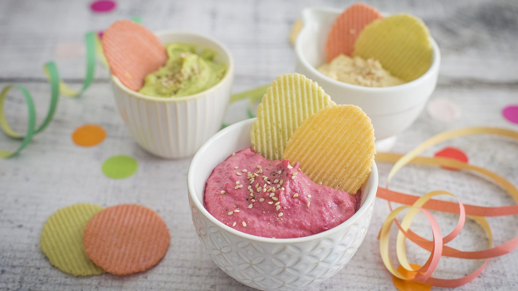 Fantasia di Hummus per Carnevale