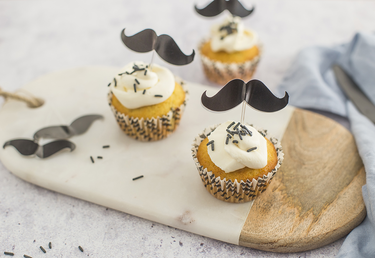 Cupcake senza glutine per la festa del papà