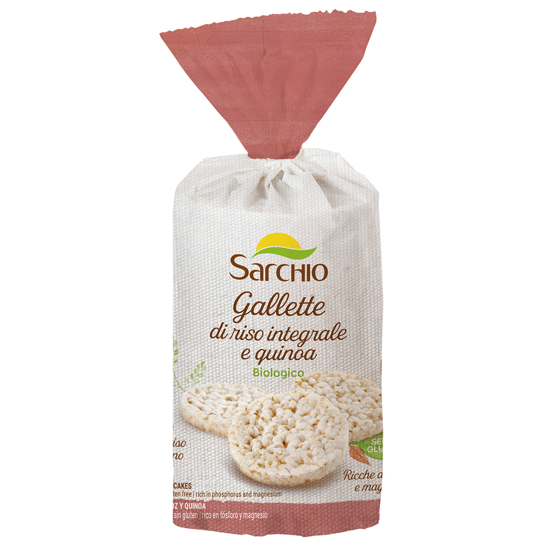 Gallette di riso integrale e quinoa