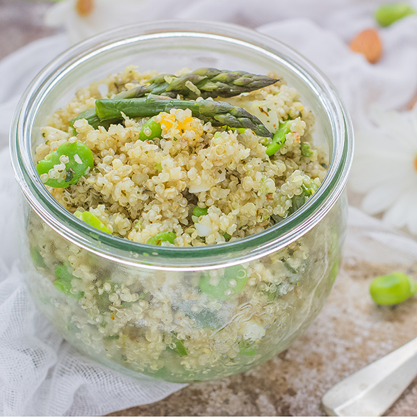 Insalata primaverile di quinoa