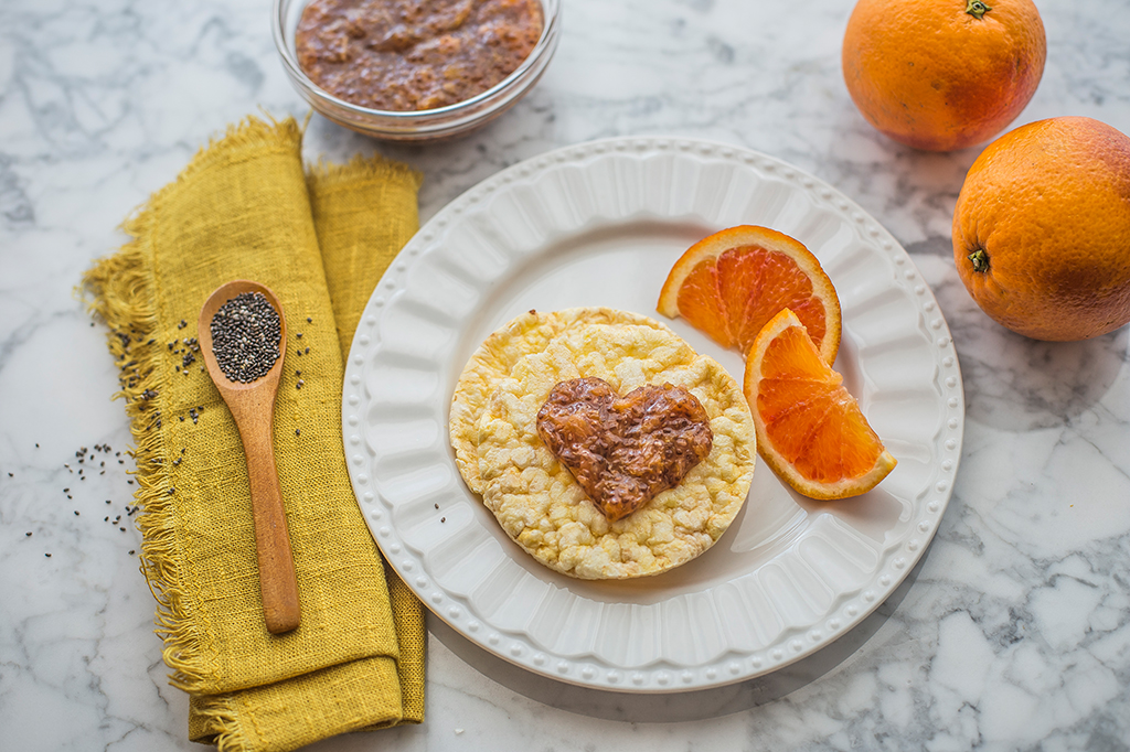 Marmellata di arance e semi di chia