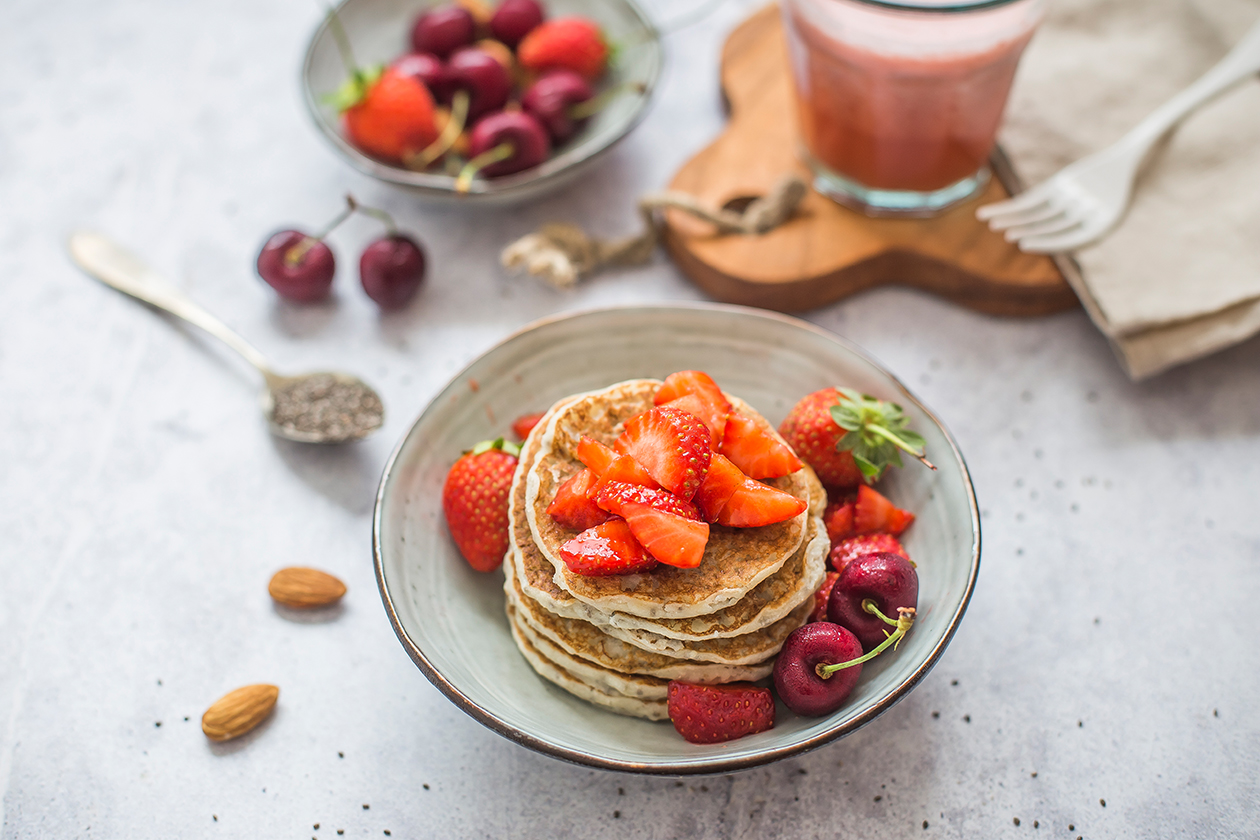 Pancake alla banana Vegan e Senza glutine