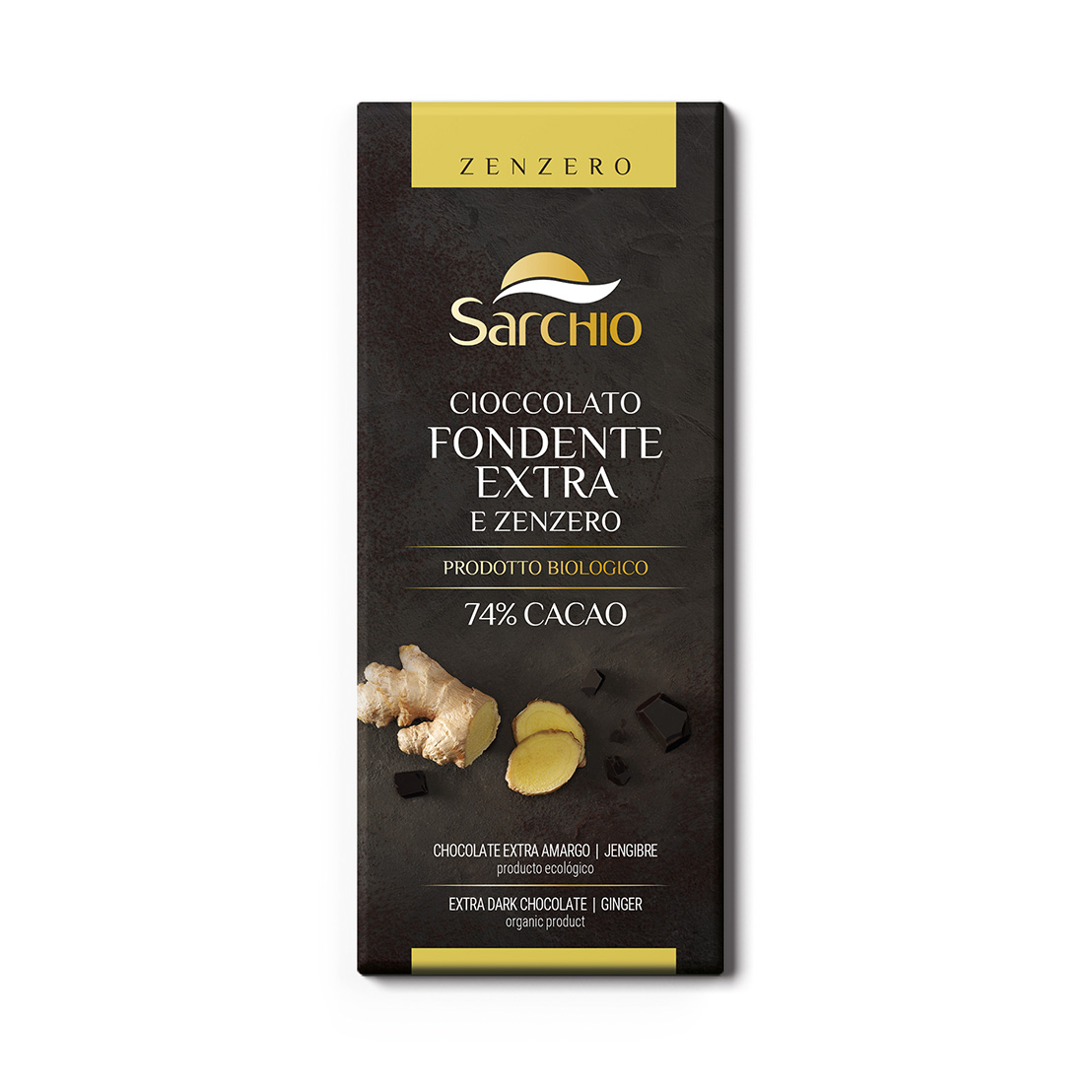 Extra dark chocolate </br>  and ginger 