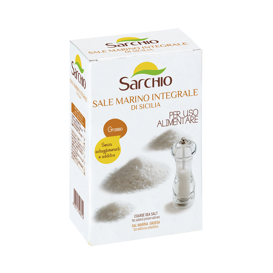 Sale marino integrale di Sicilia