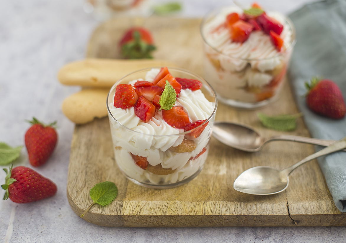 Tiramisu alle fragole