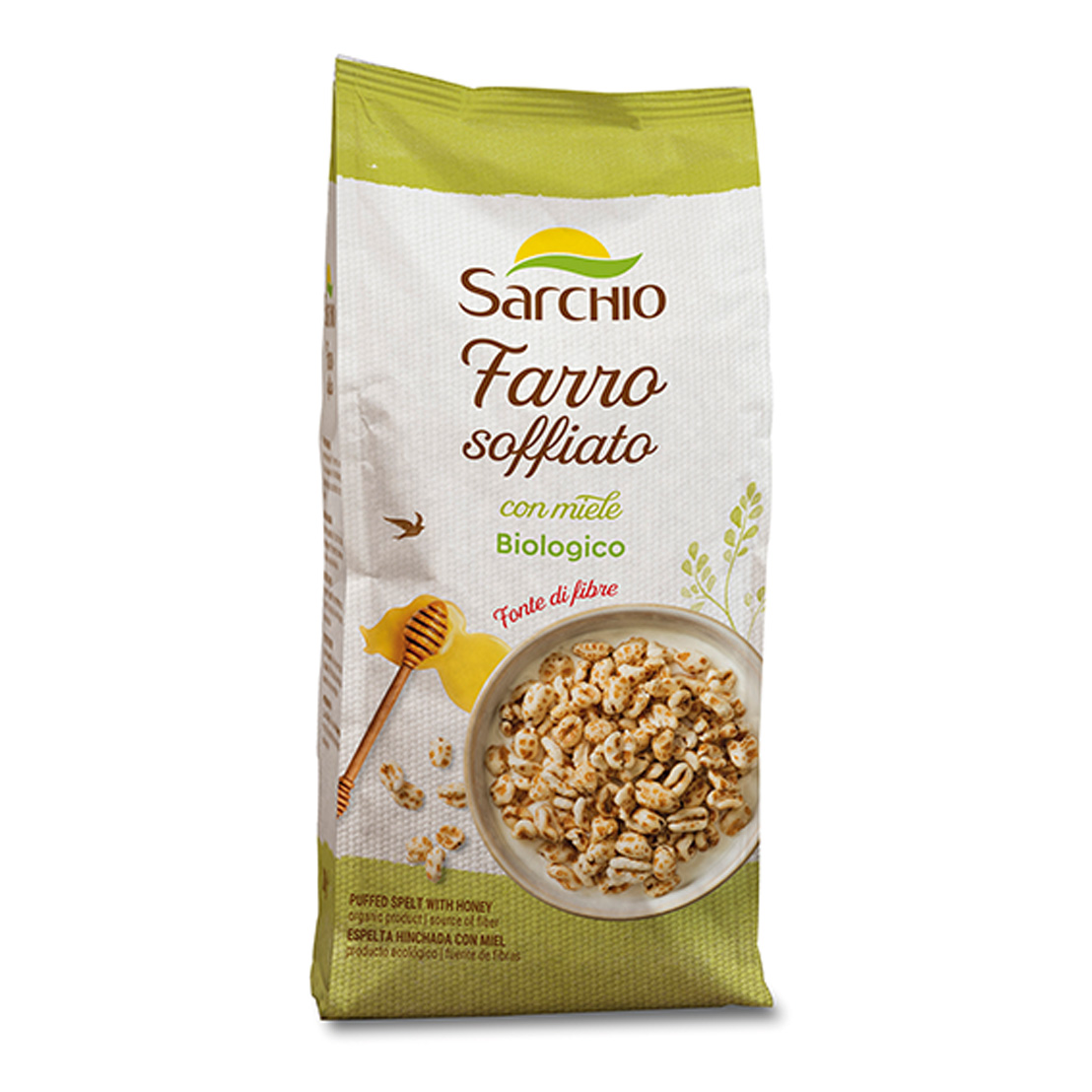 Farro soffiato con miele