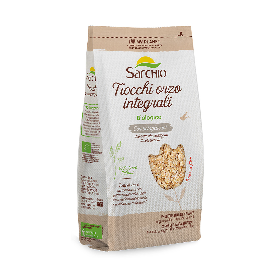 Fiocchi orzo integrali