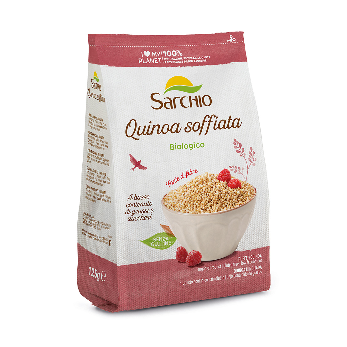 Quinoa soffiata