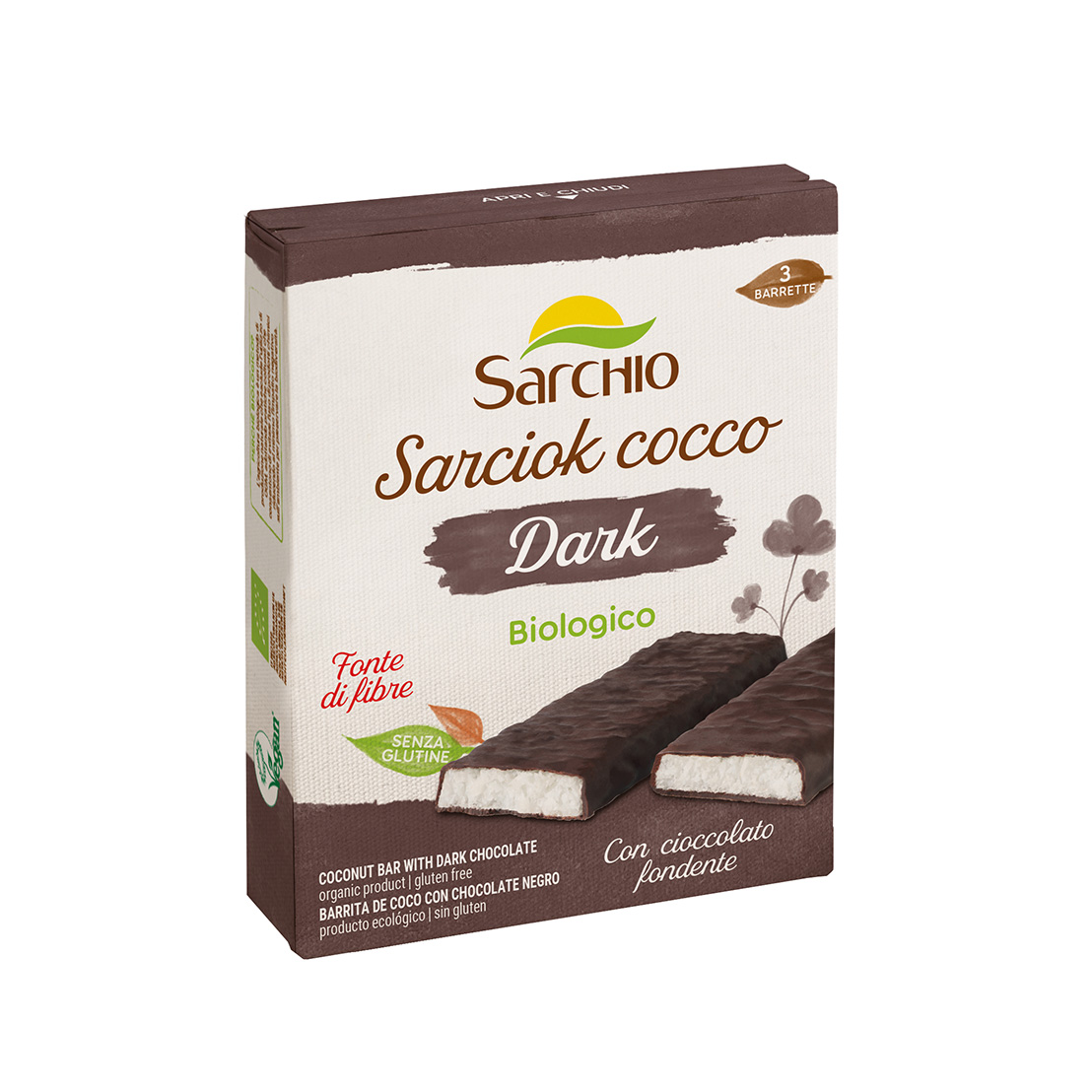 Barrette Sarciok cocco Dark