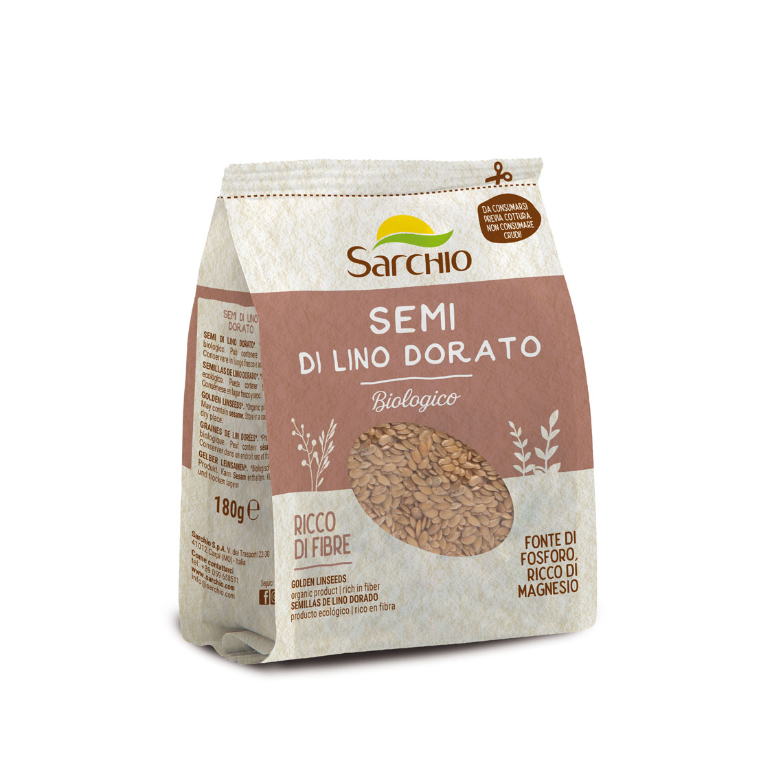 Semi di lino dorato
