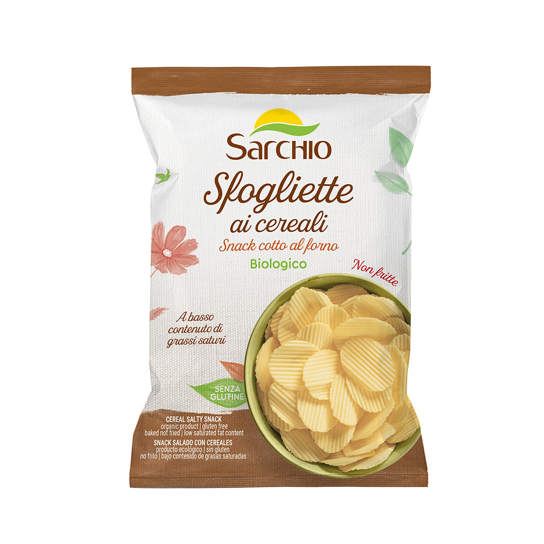 Snack salado con cereales