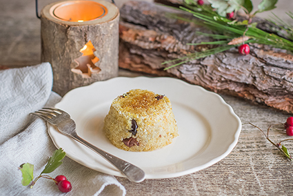 Sformato di quinoa e topinambur